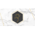 Скатертина з ПВХ для кухні та їдальні, кухонне покриття з принтом "Golden flower", 60*90 см Скатертина з ПВХ для кухні та їдальні, кухонне покриття з принтом "Golden flower", 60*90 см